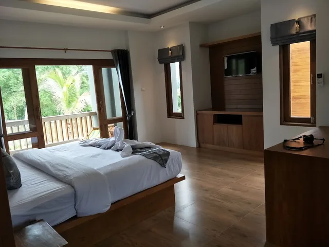 غرفة ديلوكس بسرير كينج، Lanta Infinity Resort 3/4
