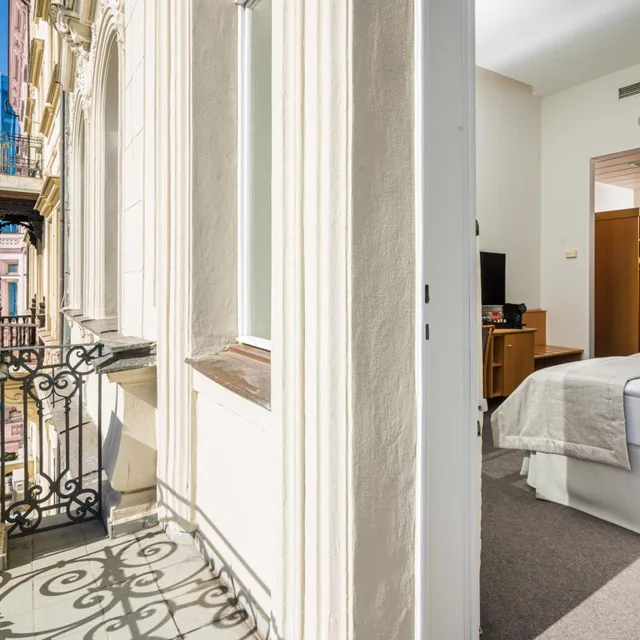 غرفة سوبيريور بسرير فردي بشرفة، Best Western Hotel Moran 4/6