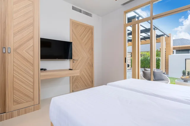 فيلا ديلوكس بسريرين منفصلين وسريرين كينج، Himmapana Luxury Villas 3/10