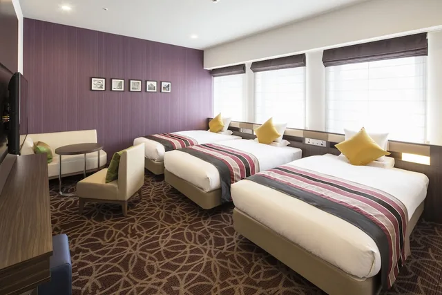 غرفة قياسية ثلاثية بثلاثة أسرّة، Hotel Mystays Ueno East 2/7