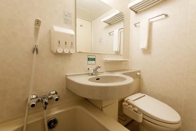 غرفة بسرير نصف مزدوج، Kurume Washington Hotel Plaza 7/8