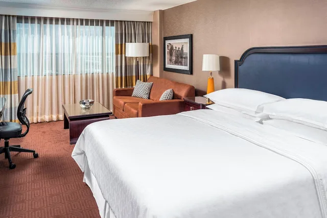 جناح جونيور بسرير كينج مع أريكة، Sheraton North Houston At George Bush Intercontinental 4/5