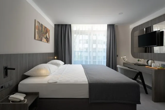 غرفة ديلوكس بسرير مزدوج أو سريرين منفصلين، Krizantem Hotel 8/10