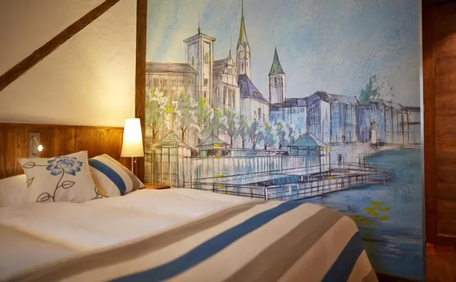 غرفة بريميوم بسريرين منفصلين، Hotel Adler Zurich 3/3
