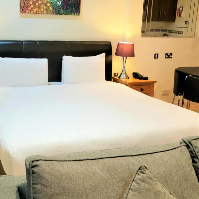 استوديو تنفيذي ثلاثي بسرير مزدوج، Grand Plaza Serviced Apartments 4/10