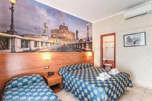 غرفة ثلاثية بثلاثة أسرّة، Orlanda Hotel 1/5