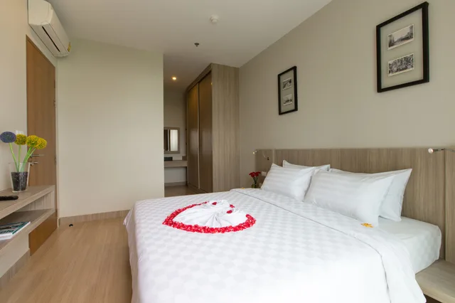 جناح ديلوكس بسرير كوين، Sugar Palm Residence 4/10