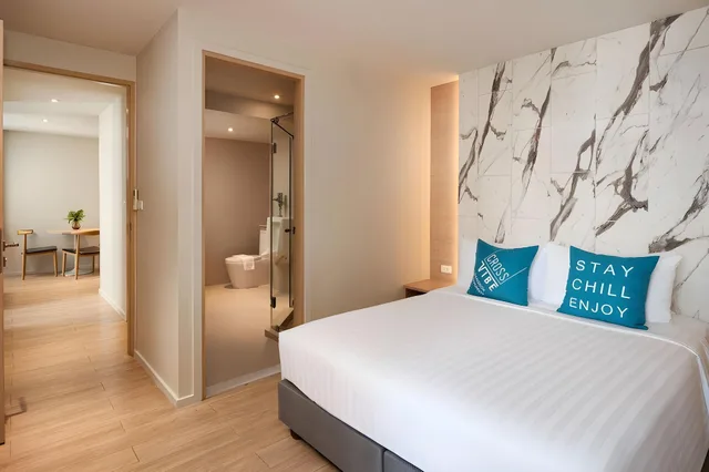 إقامة بسرير كوين بغرفتي نوم، Cross Vibe Bangkok Sukhumvit 1/1