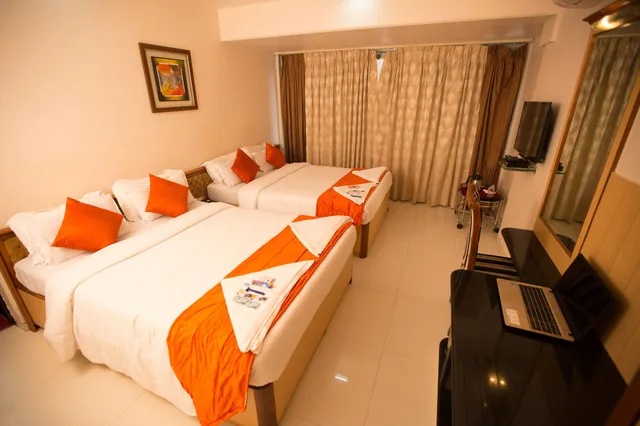 غرفة ديلوكس رباعية بسريرين كوين، Hotel Ashwin 3/5