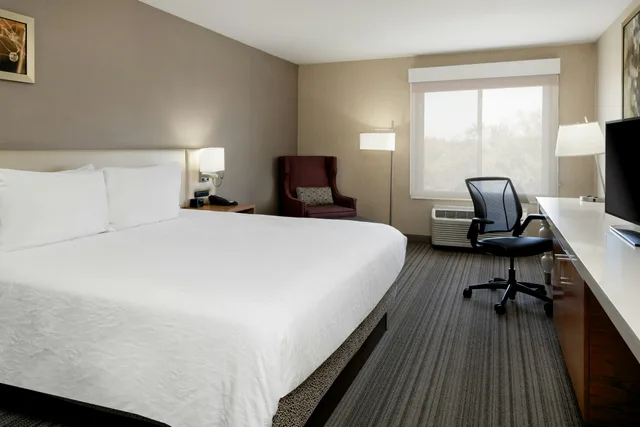 غرفة بسرير كينج في طابق مرتفع، Hilton Garden Inn Roseville 1/5