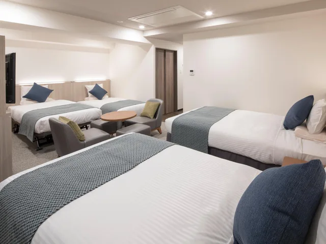 غرفة رباعية لذوي الإعاقة، Hotel Mystays Midosuji Honmachi 1/4