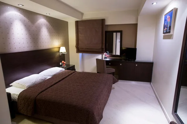 غرفة مفردة بسرير مزدوج، Davitel Tobacco Hotel 1/6