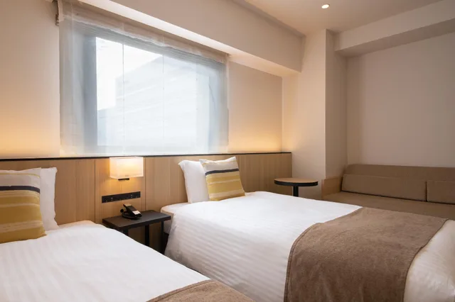 Semi Room, Superior, 2 Semi Double Beds, Sofa، Hotel Vista Fukuoka Nakasu-Kawabata 1/2