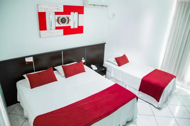 Room, 1 Double and 1 Single Bed, with Extra Bed, Brasilia Park Hotel 1/6