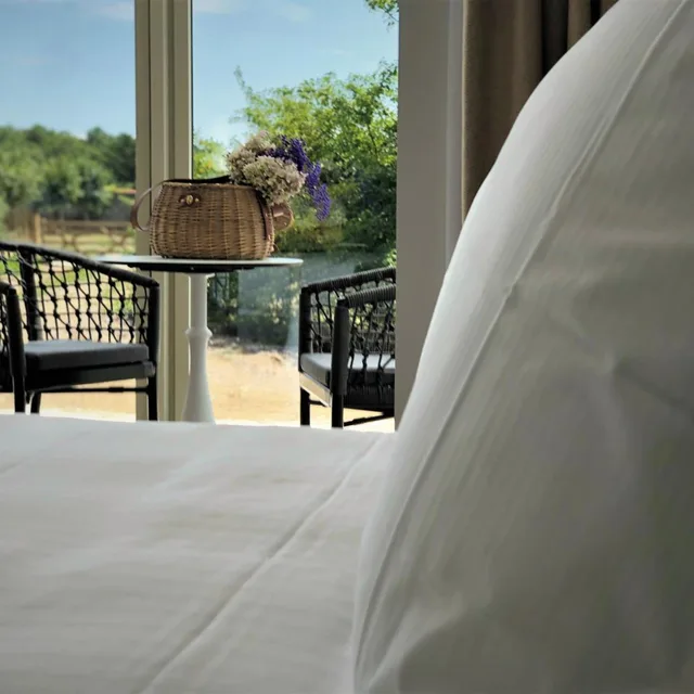 غرفة كومفورت بسرير مزدوج بإطلالة على البحر، Eco-Domaine La Fontaine Hotel Spa & Residence 4/7