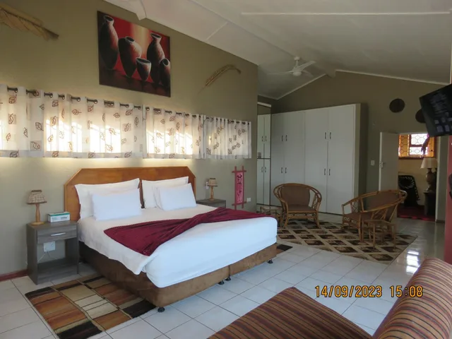 غرفة بسرير مزدوج أو سريرين منفصلين، Beachcomber Bay Guest House 1/4