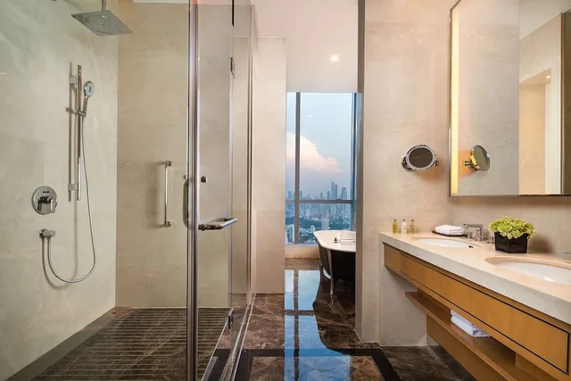 جناح تنفيذي بسرير كينج مع دخول صالة النادي، DoubleTree by Hilton Hotel Guangzhou 6/7
