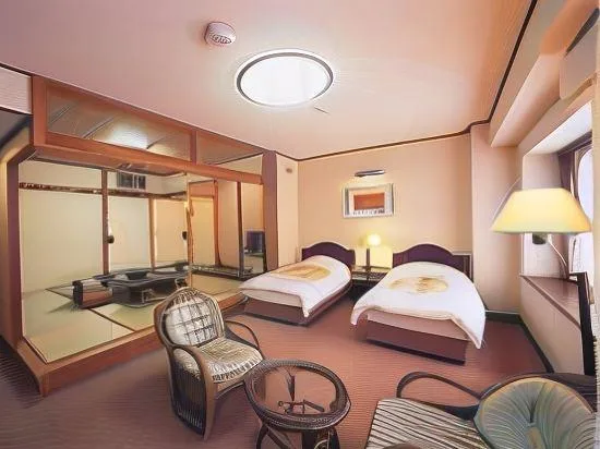 جناح بسريرين منفصلين، Okushiobara Kogen Hotel 1/1