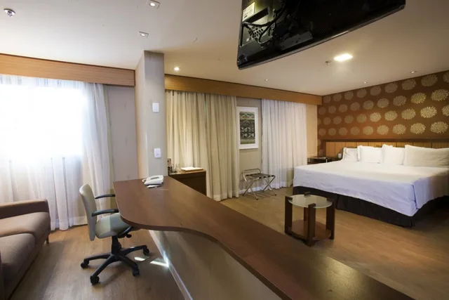 غرفة بزنس بسرير مزدوج، Wyndham Sao Paulo Ibirapuera Convention Plaza Hotel 8/10