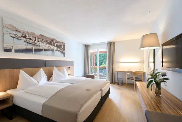 Room, Twin Beds, Hill View، Seehotel Kastanienbaum 3/10