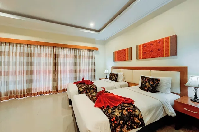 غرفة ديلوكس بسريرين منفصلين، Kubu Petitenget Suite Seminyak 2/8