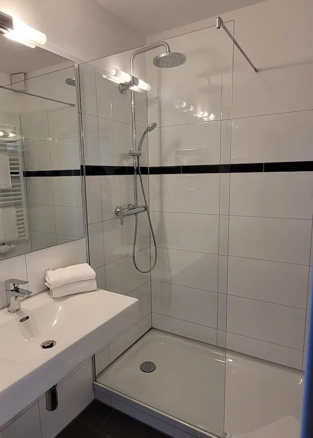 غرفة كومفورت بسريرين منفصلين، Hotel Rosengarten 4/4