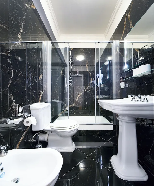 غرفة قياسية بسرير مزدوج أو سريرين منفصلين، Hotel Bologna 8/8