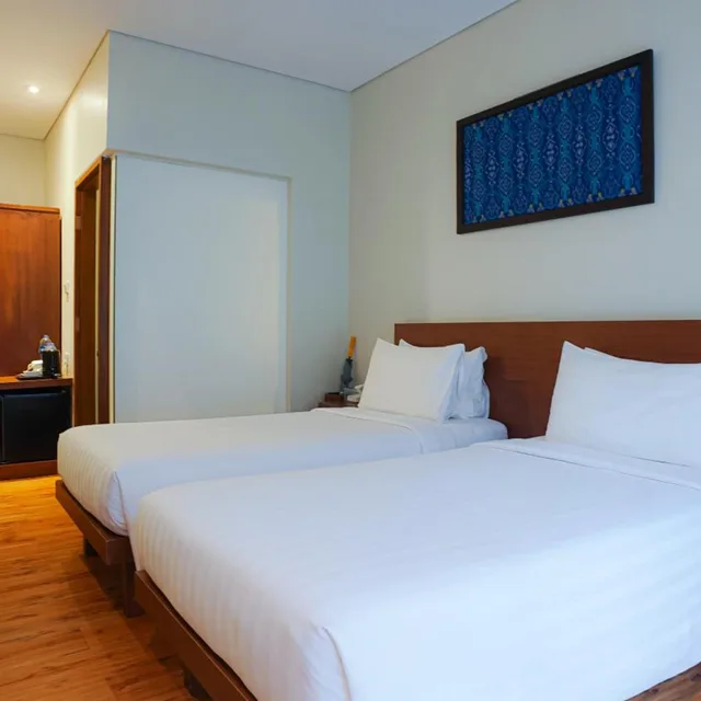غرفة ديلوكس بسرير فردي، Grand Whiz Hotel Nusa Dua 2/4