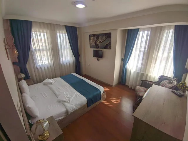 غرفة ديلوكس بسرير مزدوج بإطلالة على البحر، Rumeli Konak Butik Otel 6/10