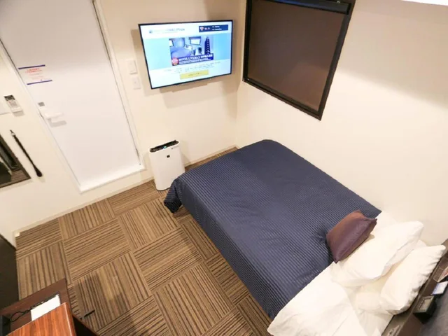 غرفة بسرير نصف مزدوج للمدخنين، Hotel Livemax Nihonbashi Ningyocho 1/5