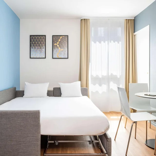 شقة بسريرين منفصلين بغرفة نوم واحدة، Aparthotel Adagio Access Paris Quai d'Ivry 1/10
