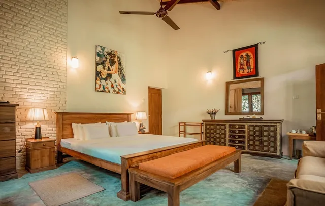 1 Bedroom, Luxury, Double Bed, Arsulana Eco Lodge and Ayurveda Spa 2/4