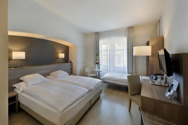 غرفة ثلاثية بثلاثة أسرّة، Hotel De La Rose 2/10