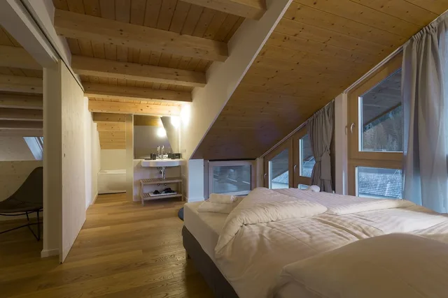 بنتهاوس سوبيريور بسريرين كوين بغرفتي نوم مع أريكة، Quercus Appartements 5/10