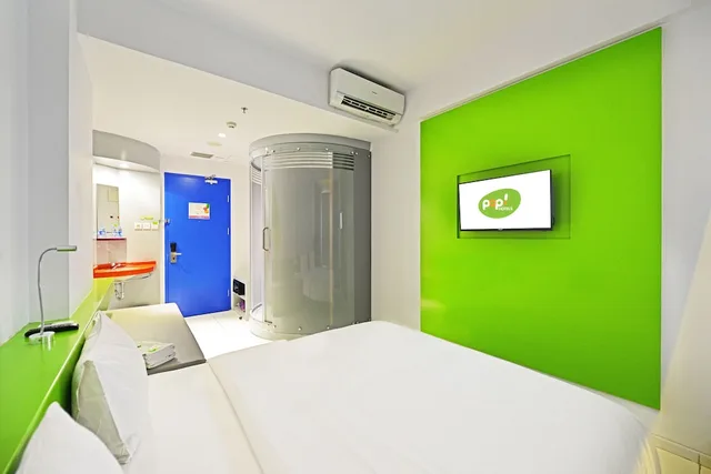Pop, Standard, Twin Beds، Pop Hotel Tanjung Karang Lampung 1/5