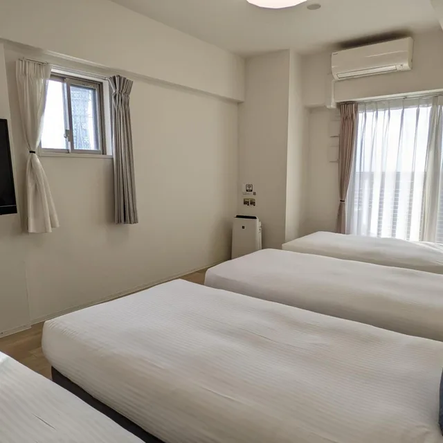 غرفة رباعية بشرفة، ESLEAD HOTEL Namba South III 1/9