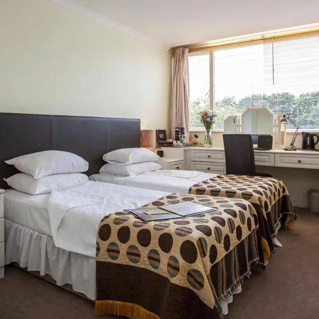 غرفة بسريرين منفصلين، La Collinette Hotel 2/8