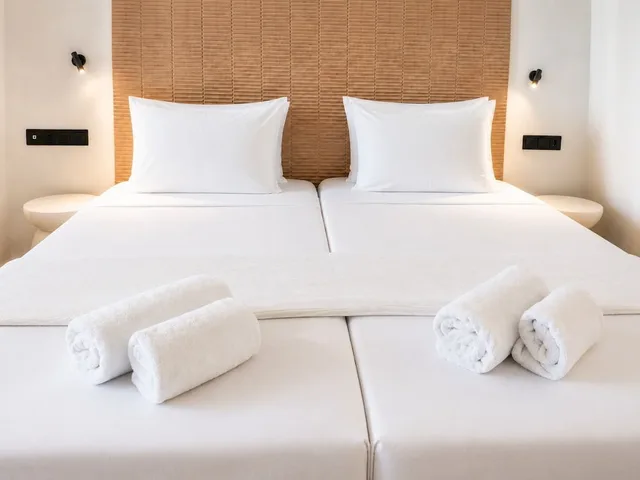 استوديو سوبيريور بسريرين منفصلين بإطلالة على البحر بشرفة مع أريكة، Melitti Hotel 7/10