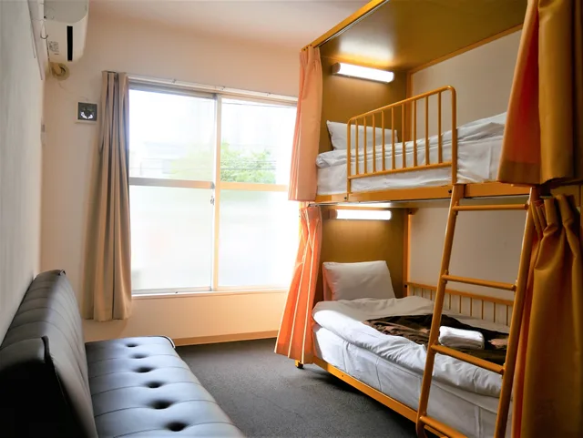 غرفة غربية بسرير بطابقين بحمام مشترك، Sakura Hotel Nippori 5/6