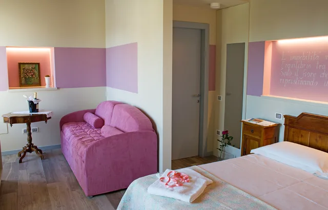 غرفة قياسية بسرير مزدوج أو سريرين منفصلين، Villa Di Cazzano 2/5