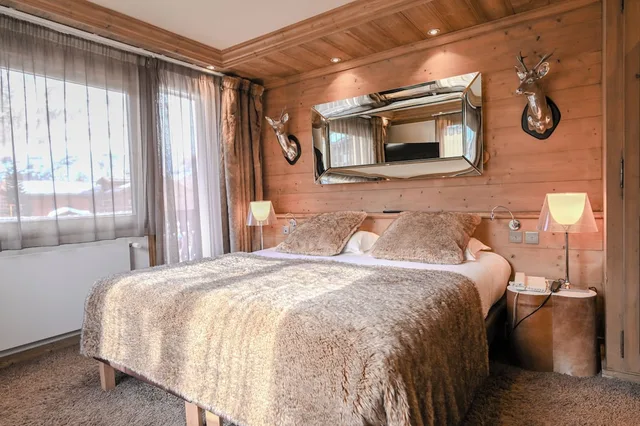 غرفة كلاسيكية بإطلالة على الجبل، Hôtel Tsanteleina 3/7