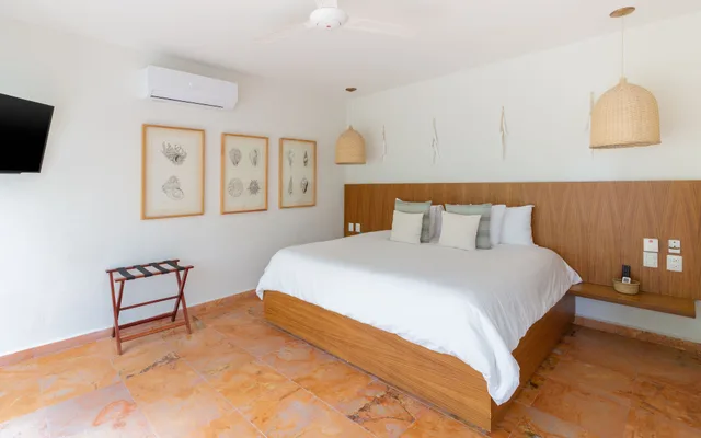 جناح بسرير كينج وسريرين مزدوجين بإطلالة على الحديقة، Mereva Tulum by Blue Sky (ex. Blue Sky Hotel Boutique) 4/6