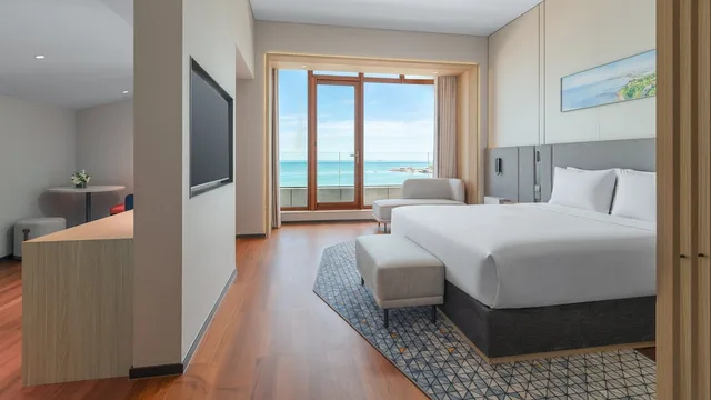 جناح بسرير كوين بغرفة نوم واحدة، Holiday Inn Express Yantai Penglai by IHG 5/8