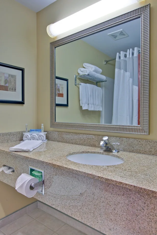 جناح بسرير كينج بإطلالة على النهر بغرفة نوم واحدة، HOLIDAY INN EXPRESS SAULT STE MARIE 8/8