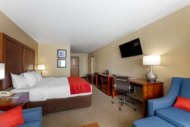 Standard, King Bed, River View, Sofa, Comfort Inn River's Edge 10/10