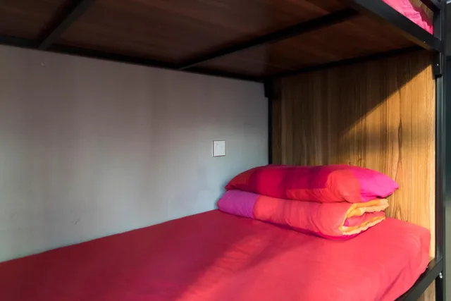 غرفة اقتصادية بأسرّة بطابقين بحمام مشترك، Check Inn Hk - Hostel 1/1