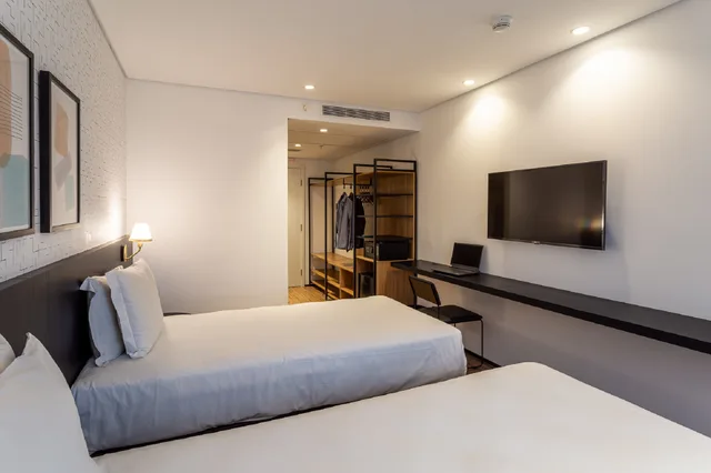غرفة قياسية مفردة بسريرين منفصلين، Hotel Intercity Tatuape 1/2