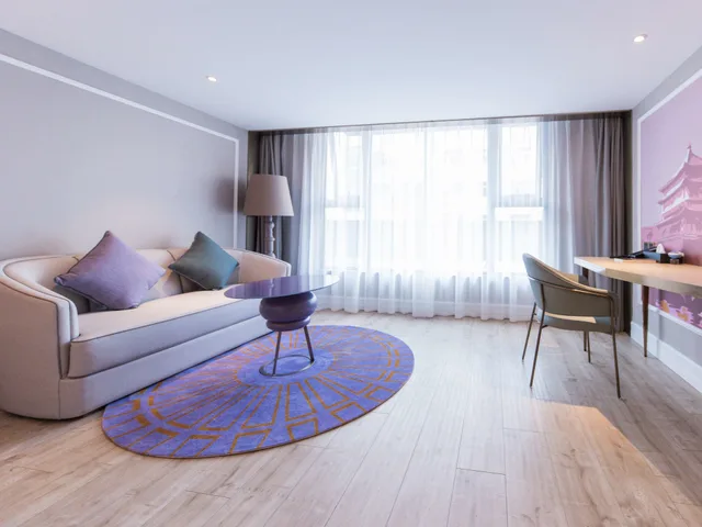 غرفة بريفيليج بسرير كينج، Mercure Xian Downtown 4/6