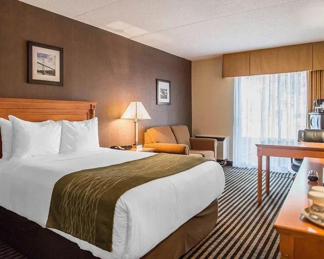 Room, King Bed, Comfort Inn Brockville, ON 1/4