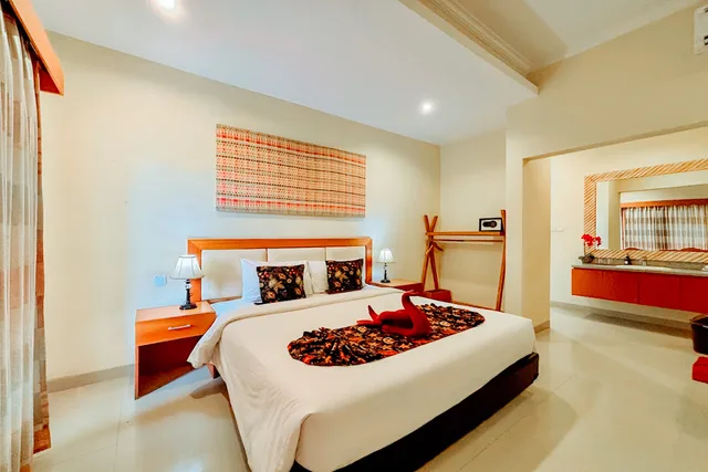 جناح بسرير مزدوج، Kubu Petitenget Suite Seminyak 9/10